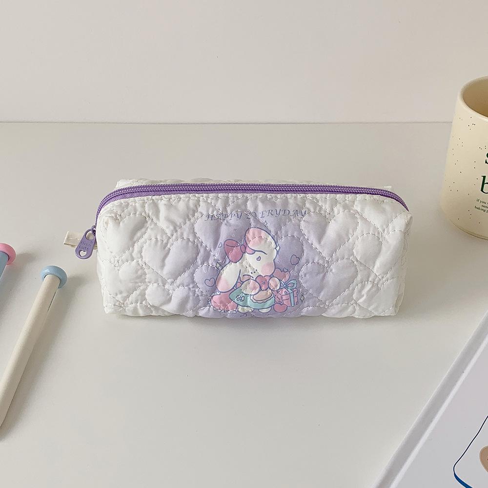 Portable Large-Capacity Makeup & Stationery Bag for Girls