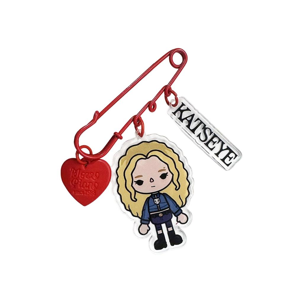 Acrylic Brooch, Pin, Pendant, Accessory