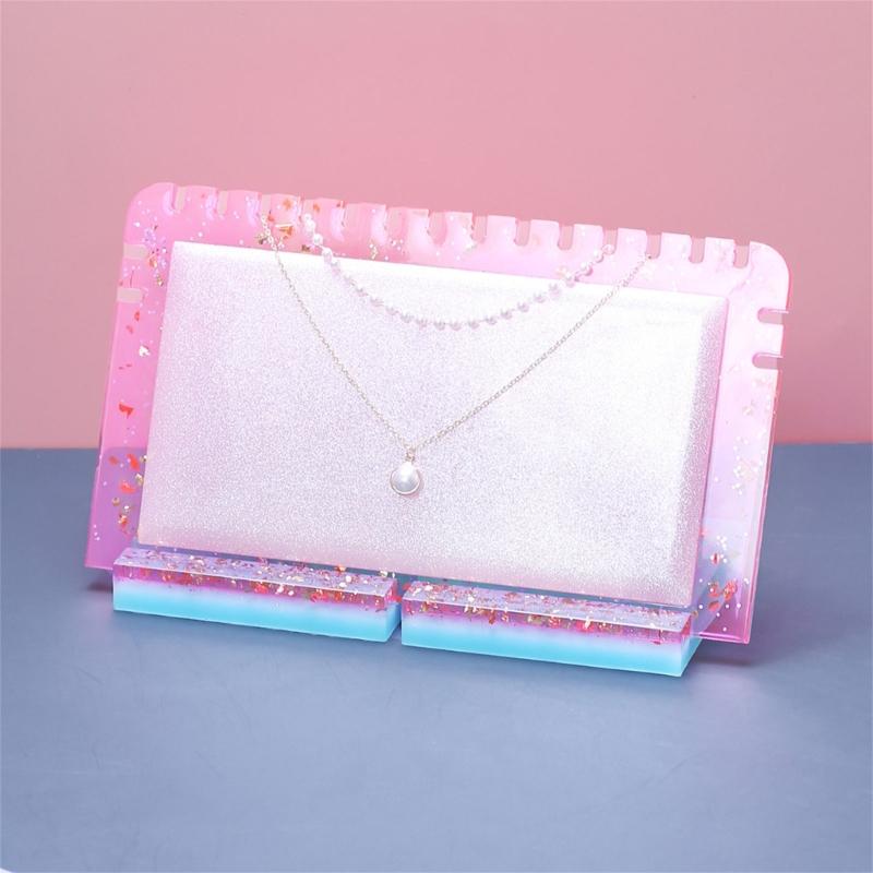 Translucent Silicone Pendant Mold For Crafting And Unique Accessories Necklace Pendant Rack Creation Mould