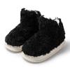 Zimní jehněčí vlna Bavlněné pantofle Nové nadýchané plyšové pantofle Kožešina Ploché boty Outdoor Dámské Bavlněné boty Silná podrážka Teplý fleece Domů