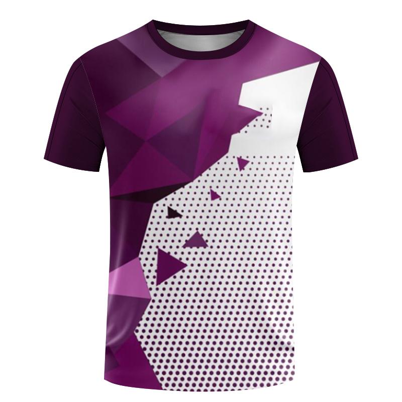 Men's and Women's Badminton T-shirts, Quick Drying Casual Clothing, Loose and Simple, Suitable for Outdoor, Indoor and Daily Sports, Novel In Summer