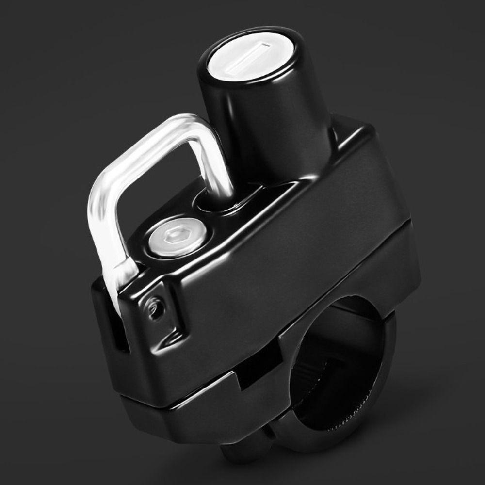 Aluminum Alloy Helmet Lock Universal Handlebar Lock New Security Lock Motorcycle