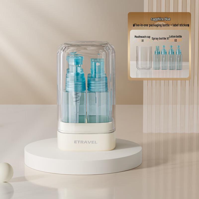 Etravel 4-in-1 Travel Dispenser Bottle Set