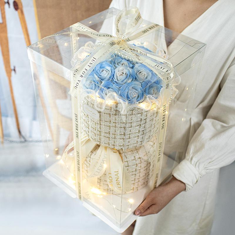 Букет из мыльных роз - Подарок ей на День рождения и День матери