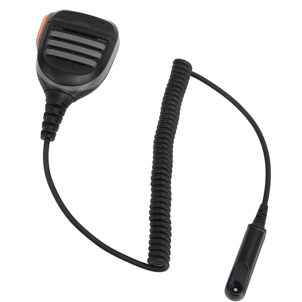 Walkie Talkie Speaker Waterproof 360 degrees  Rotatable Portable Handheld Two Way Radios Replacement for Baofeng UV‑9R