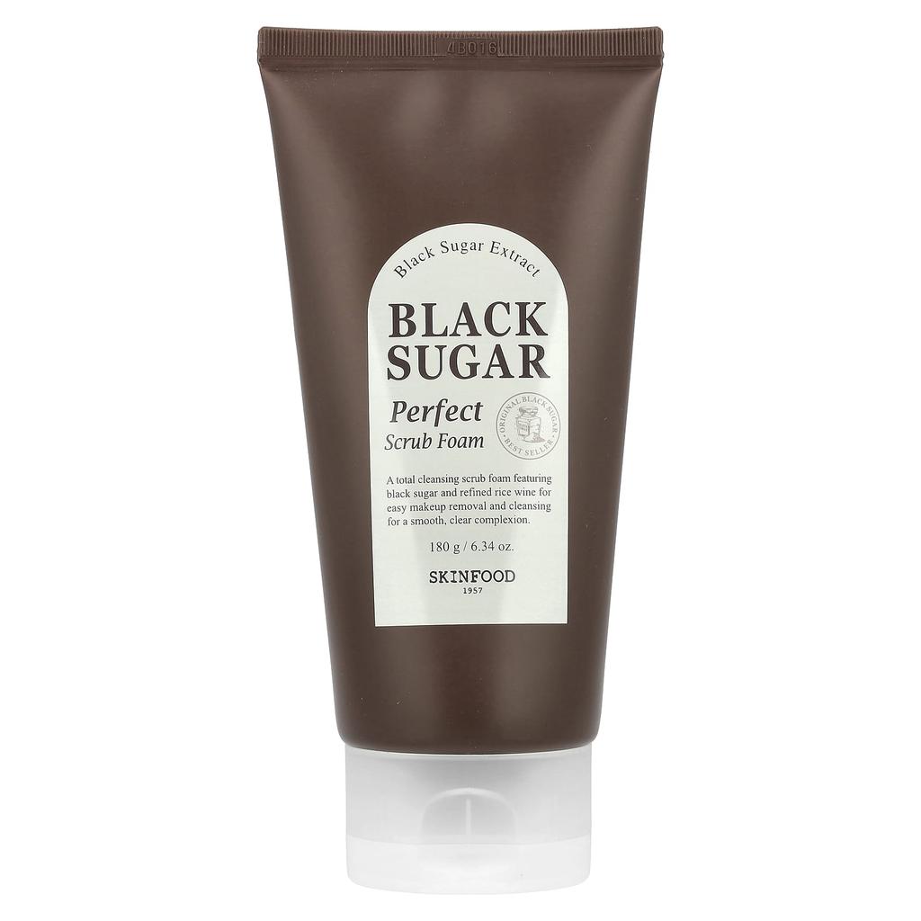Black Sugar Perfect Scrub Foam, 180G(6.34Oz)