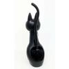 Sankin Shoji Cat Tail Toilet Brush, Black, Approx. W11.6 X D14.5 X H38cm ME3713