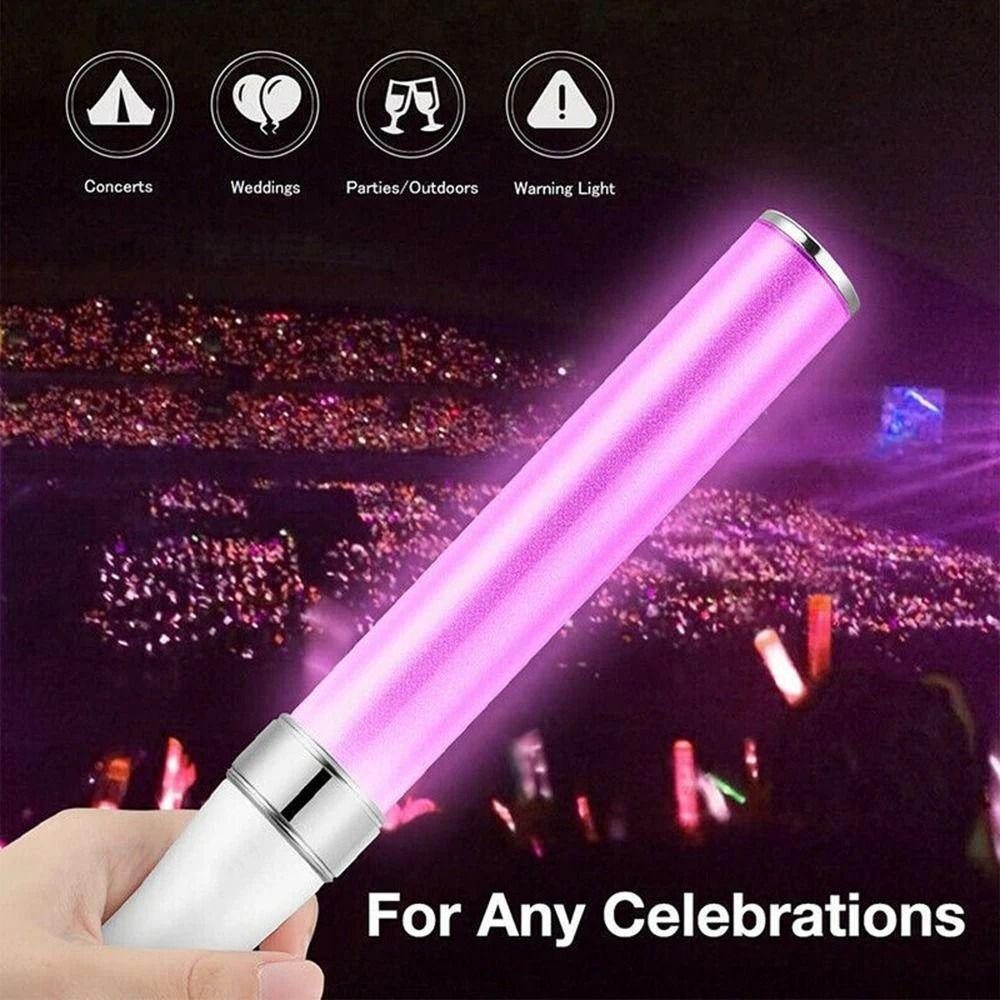 Colorful LED Light Sticks 15 Colors Switchable Atmosphere Lamp Flashing Sticks Parties Concerts