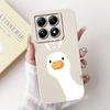 Für Xiaomi 14T Hülle 14T Pro Cover Süßer Cartoon-Panda Weiches Flüssigsilikon Stoßfest Funda Für Xiaomi 14T Pro Mi14TPro 5G Hülle