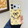 Magnetic Korean-Style Bow Stand Phone Case for iPhone 17/16 Pro Max/15 Pro - Premium Feel