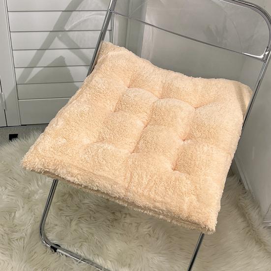 Podsedák Zesílený Design Plyšová Látka Protiskluzové Dno Polštář na Židli Domov Auto Jídelní Židle Pohodlná Podpora