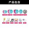 Disco-Themed Latex Ball Set 80S And 90S Retro Balloon Set Radio Scene Arrangement