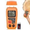 Wood Moisture Tester, Hygrometer for Firewood with Backlit LCD, Wall Partition Wood Hygrometer, 4 Measurement Modes