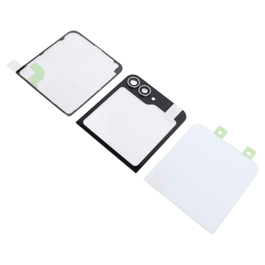 Flip Phone Back Cover Glass with Pre Installed Lens Repair Tool Kit Flip Phone Back Glass Replacement for Galaxy Z Flip