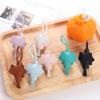 Cute Elephant Keychain Pendant Funny Car Key Chain Accessories Mini Animal Doll Key Ring  Men