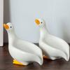 Ceramic Duck-Shaped Soap Dish with Self-Draining Design  for Shower Bathroom Kitchen Tub Sink Tray