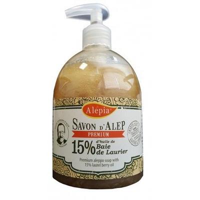 Premium Organic Liquid Aleppo Soap 15% Laurel Berry Oil