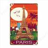 Amazing Paris Metal Sign Plaques Club Bar Club Party Funny Tin Sign Poster