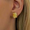 Designer Jewelry_Daily Square Ceramic earring(YG)