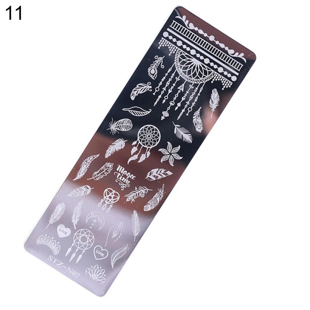 Puntos Double-Sided Head Stamper Polishing Painting Drawing Manicure Nail Art Pen Tool