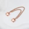 Multi-Function Magnetic Clothing Clip with Chain Metal Buttons Clip Clothes Scarf Trouser Legs Cuff Fixing Magnet Buckles