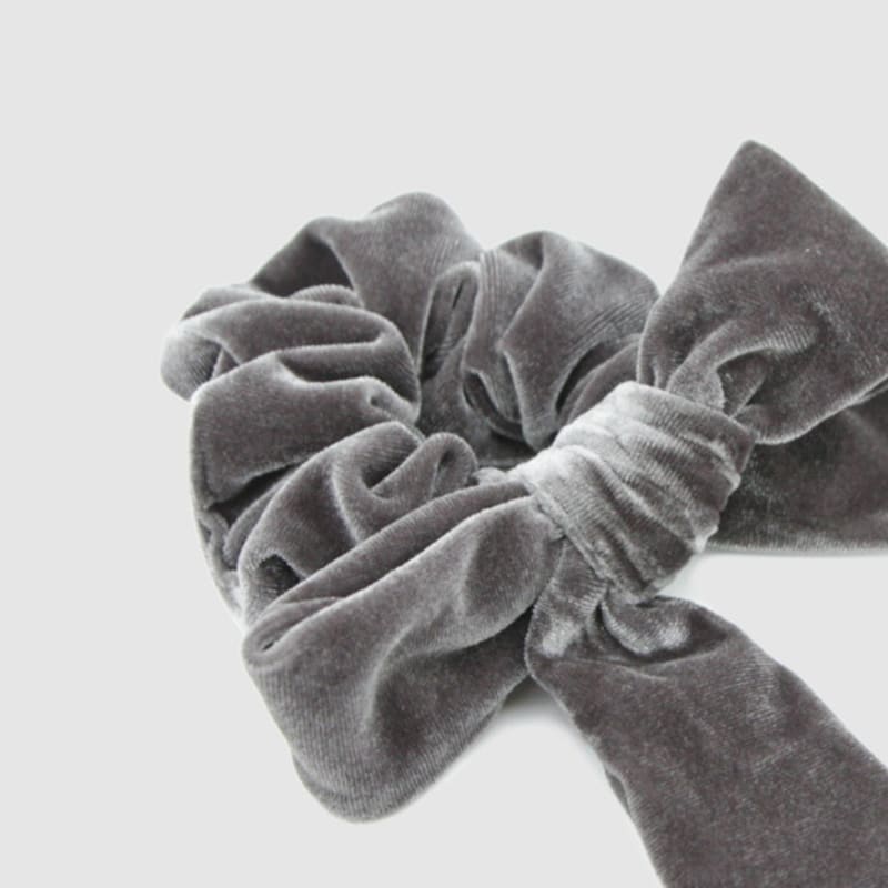 LALA Hair Scrunchie Gopchang-Gray