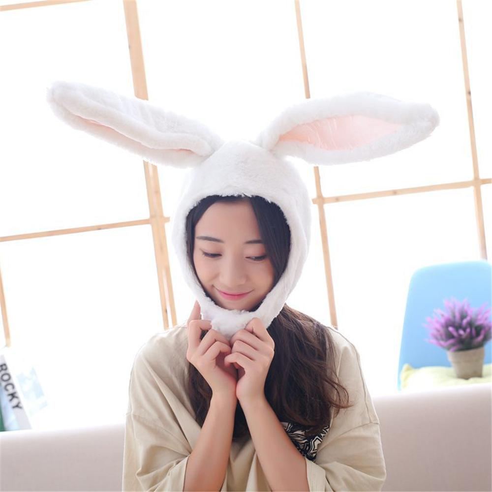 Cute Costume Hat Decorations Lovely Plush Hat Bunny Ears Hat Women Girls Holiday Party Favors Hat Rabbit Hat Photography Props