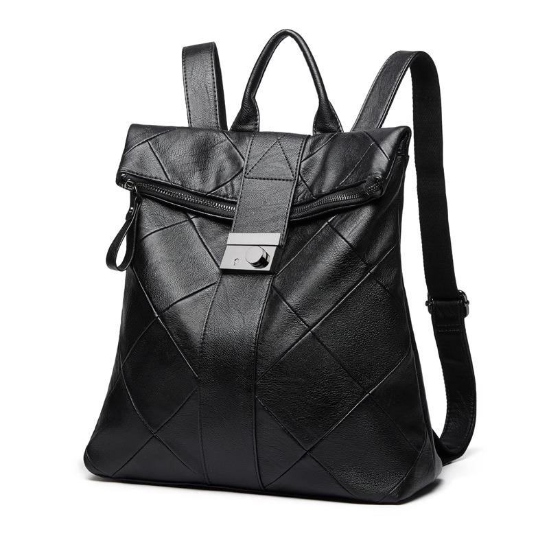 2025 new super hot Internet celebrity versatile backpack women's practical high-end fashion anti-theft large capacity travel backpack