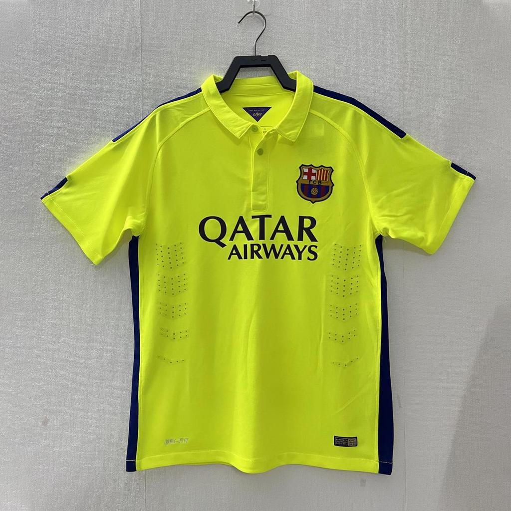 Retro Barcelona Heimtrikot - Neymar Kurzarm Fußballtrikot (Staffeln 13-15)