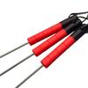 U-Shaped Anti-Scalding BBQ Fork - Portable Iron-Plated Outdoor Tool with PP Handle