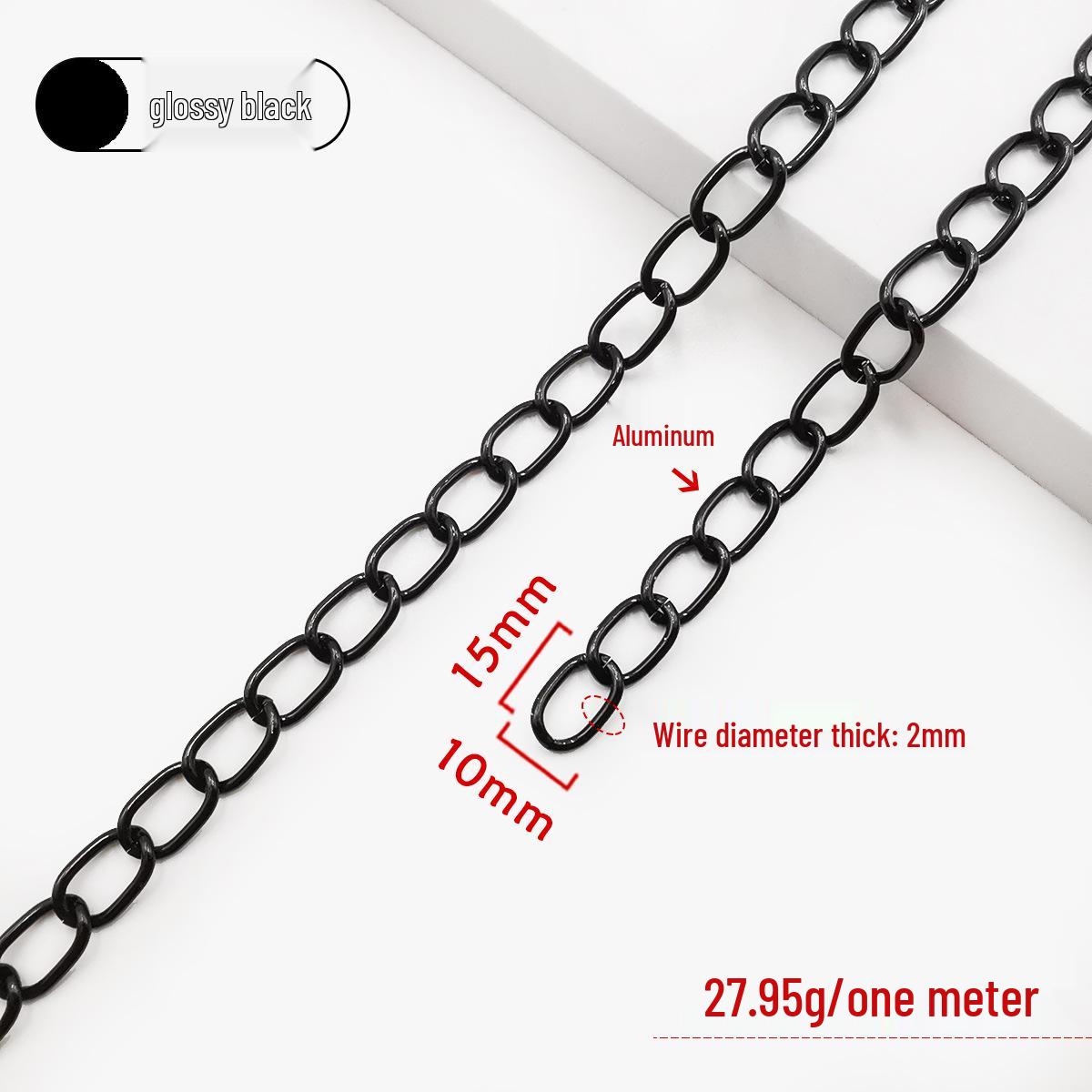 

Сделай сам Алюминиевая Цепочная Люстра Занавеска - Золотая и Серебряная Кисточка для Костюмов и Декора