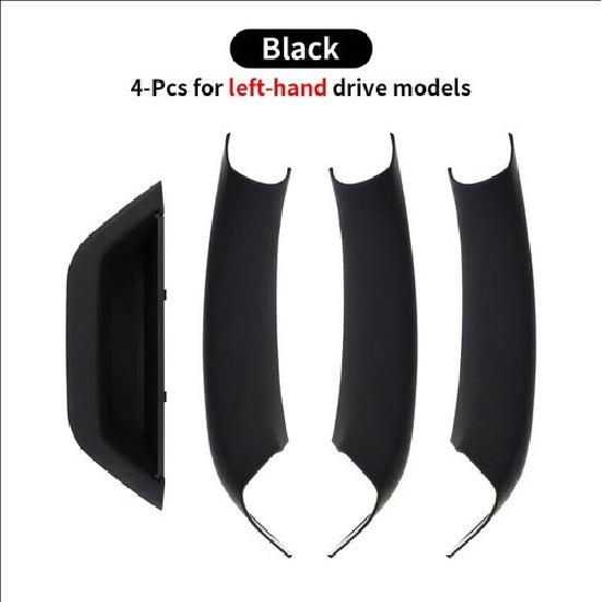 Black/Beige/Carbon Interior Door Handle Cover Pull Trim For BMW X3 X4 F25 F26
