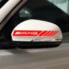 AABIF1 2pcs Car PVC Stripe Racing Strips Rear View Mirror Stickers For Mercedes Benz W212 W211 W213 W203 W205 W204 A C E B R Class