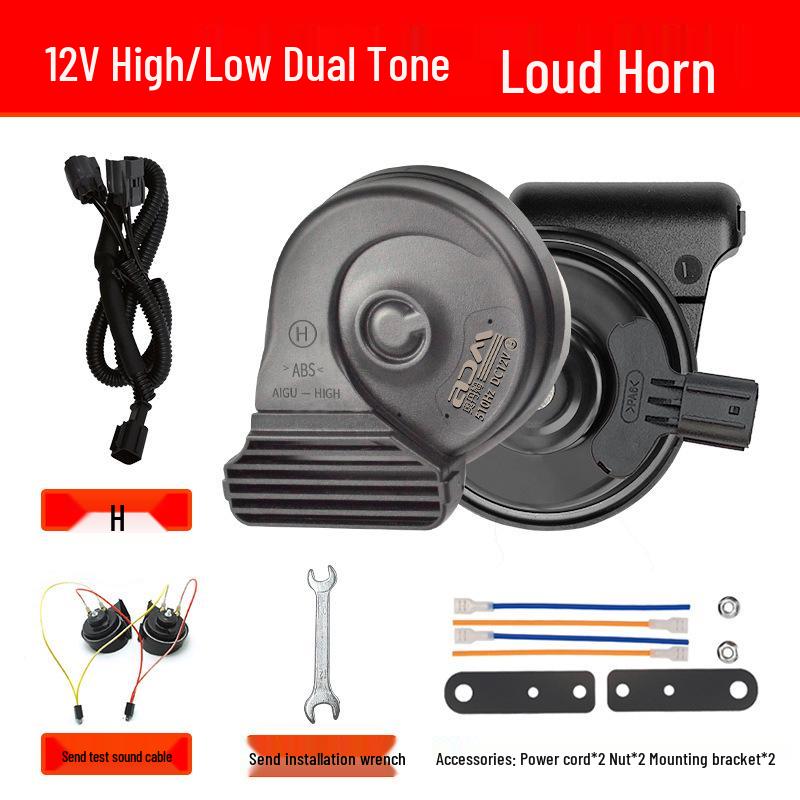 

Universal Snail Horn for Baojun 310, 330, 360, 560, 610, 630, 730-Modified Vehicles Baojun 730 [Dual horn + splitter] note year