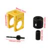 DIY Projects As Show Carbon Steel Hole Cutter Adjustable Guide Template Versatile Compatibility Comprehensive Setup