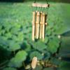 Bamboo Wind Chime: Outdoor Asian-Inspired Courtyard, Balcony, and Camping Ornament