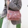 Multi-layer Printing Women Shoulder Bag Fashion Messenger Bag Waterproof Nylon Oxford Crossbody Bag Handbags Large Bags