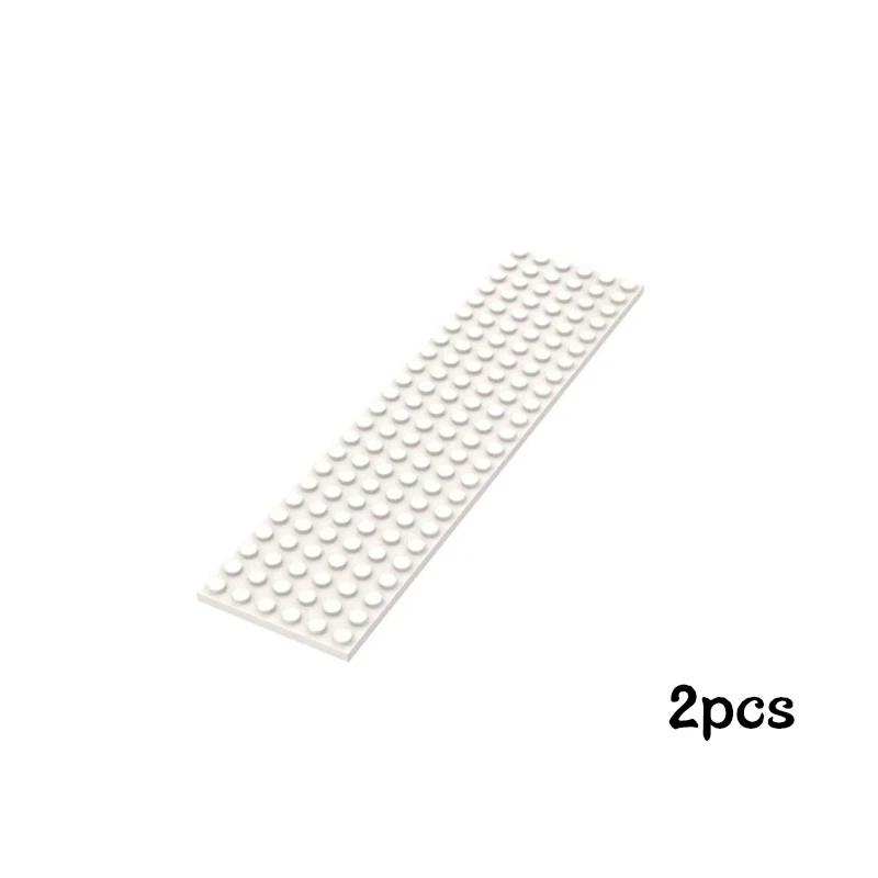 

2PCS 6x24 Dot Plate Dimension MOC Assemble Particles DIY Constructing Blocks 6*24 Figures Bricks 3026 Educational Creative Toy ideal for Kid