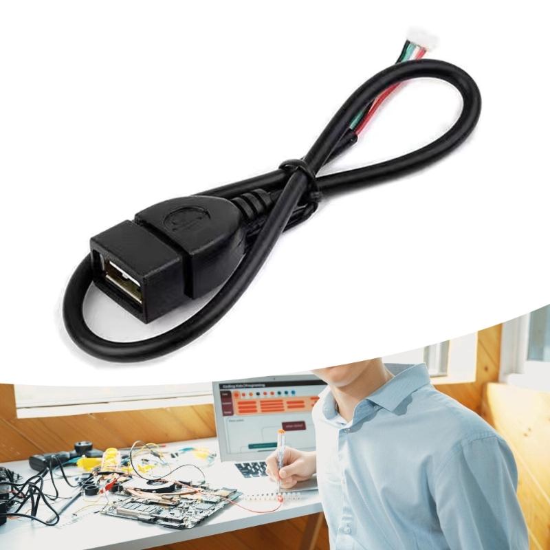 USB TypeA to 4Pin MX1.25 Power Cable Support For Lyra Plus Data Cord for Electronic Digital Equipment PC 30cm