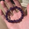 Natural Amethyst Bracelet for Women, Nine Purple Fire Beads, Exquisite High-Grade Jewelry, Buddha Bead Bracelet, Putuo Mountain