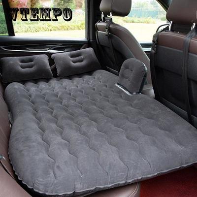 Colchão inflável universal para carro, suv, cama inflável multifuncional, acessórios para carro, esteira de acampamento ao ar livre com ar