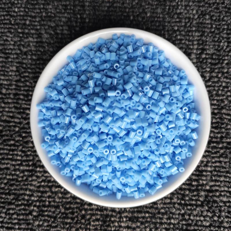 

All Blue Color 2.6Mm 5000Pcs Hama Beads For Kids Iron Fuse Beads 3D Diy Puzzles Pixel Art Gift Children Toy