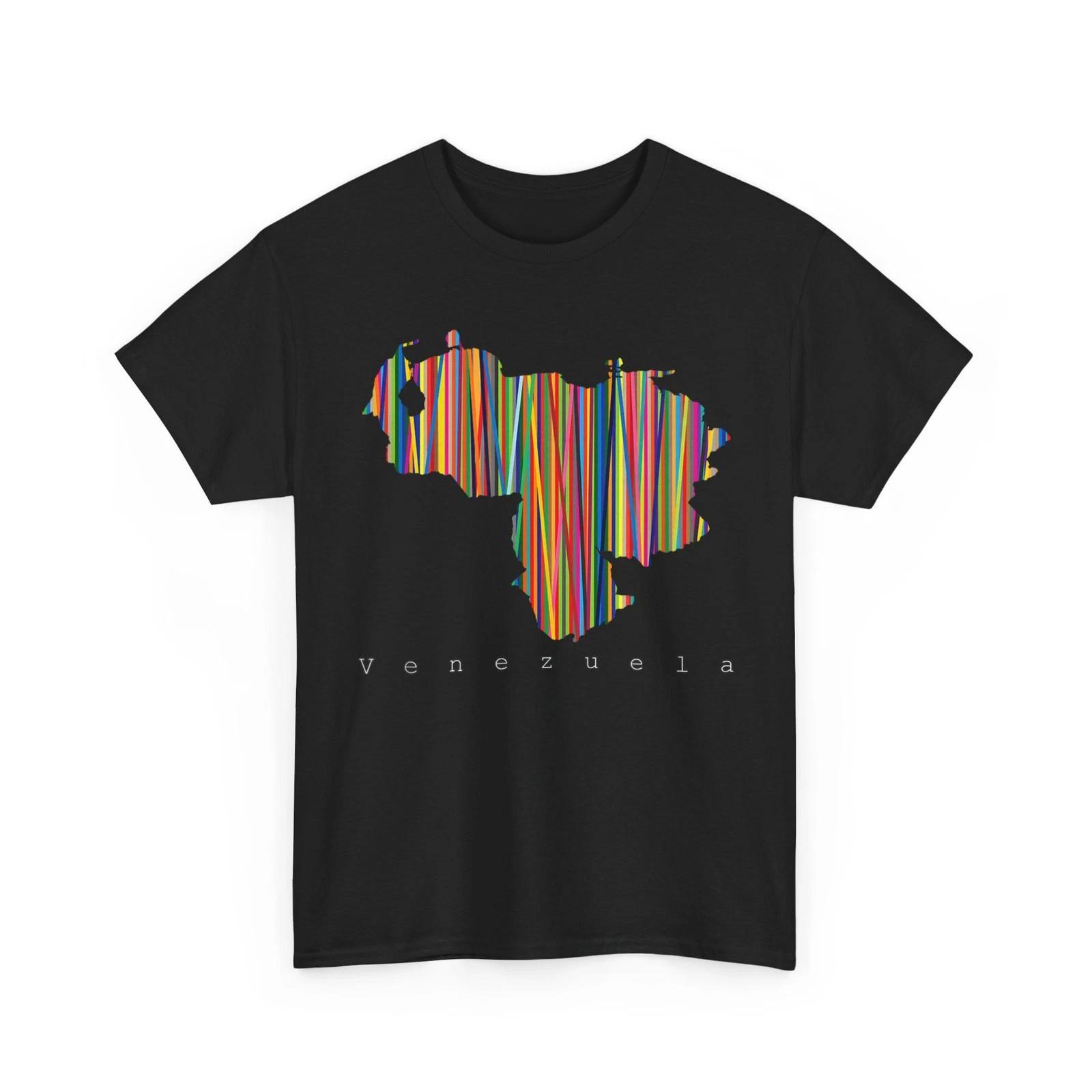 

Mapa De Venezuela Multicolor Franela T-Shirt 3XL