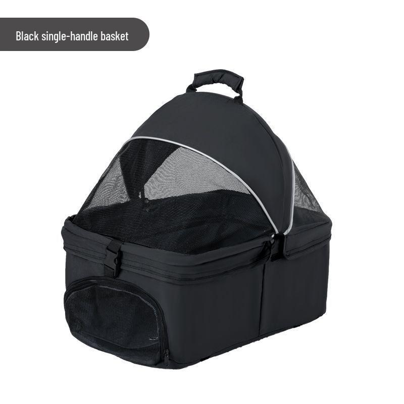 Breathable Space Capsule Cat Carrier Backpack - Extra Large, Portable Travel Handbag