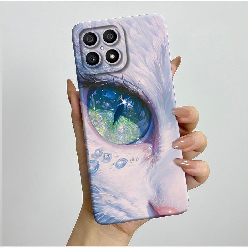 Phone Case For Honor X8 4G Case Aesthetic Luxury Protective Full Coque HonorX8 Soft Silicone Funda For Honor X 8 X8 Back Cover