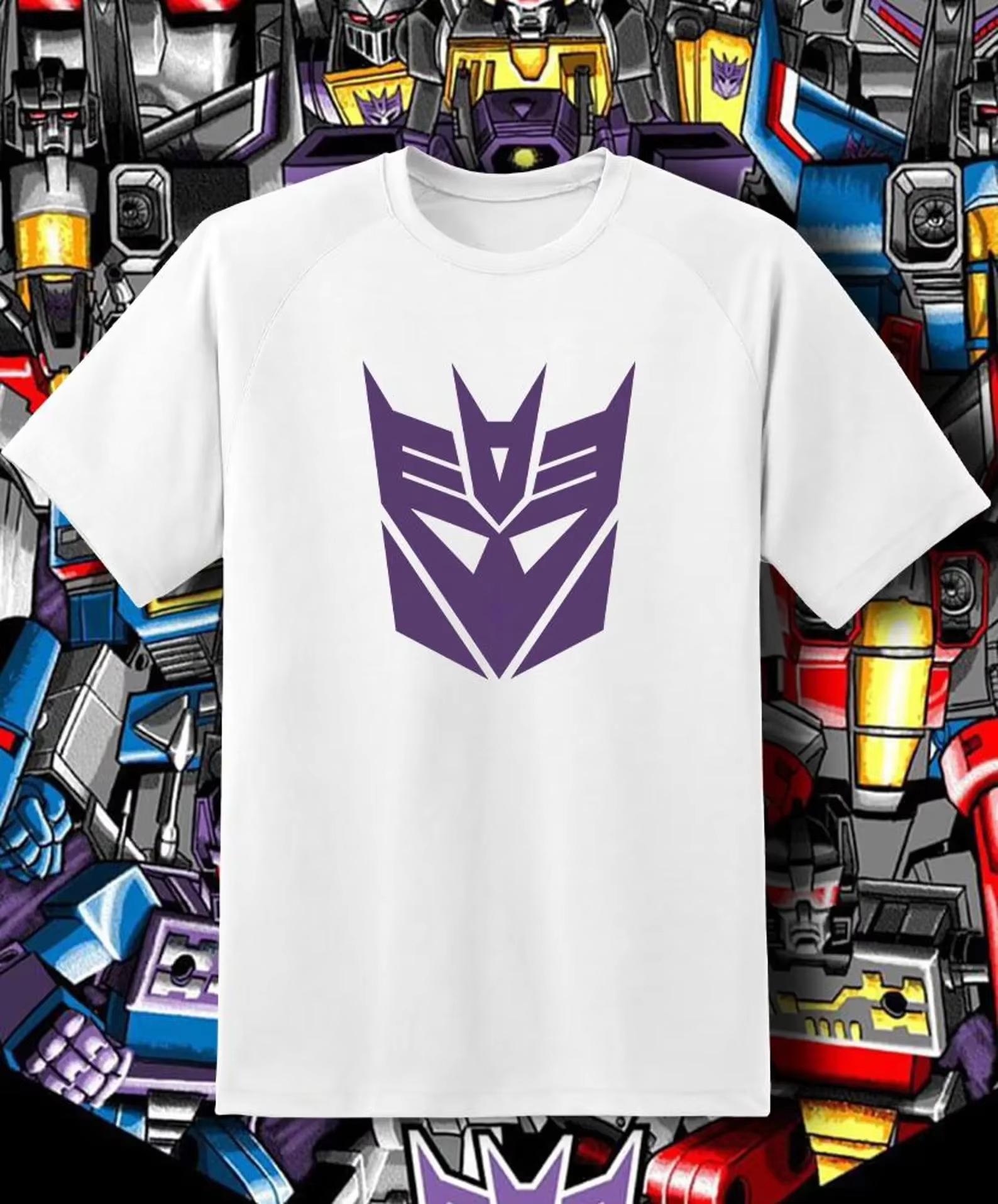 2026 Summer Hasbro Licensed Transformers Optimus Prime Cotton Print Tshirt Bumblebee G1 Autobots Decepticons Autobots Y2k S