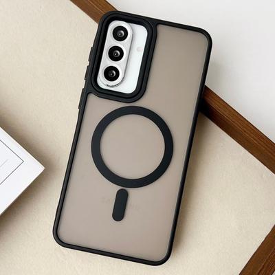 Luxury Matte Magnetic Case For Samsung Galaxy A56 A55 A36 A35 A26 A16 A15 A06 A05 S25 S24 S23 Ultra Plus Wireless Charge Cover