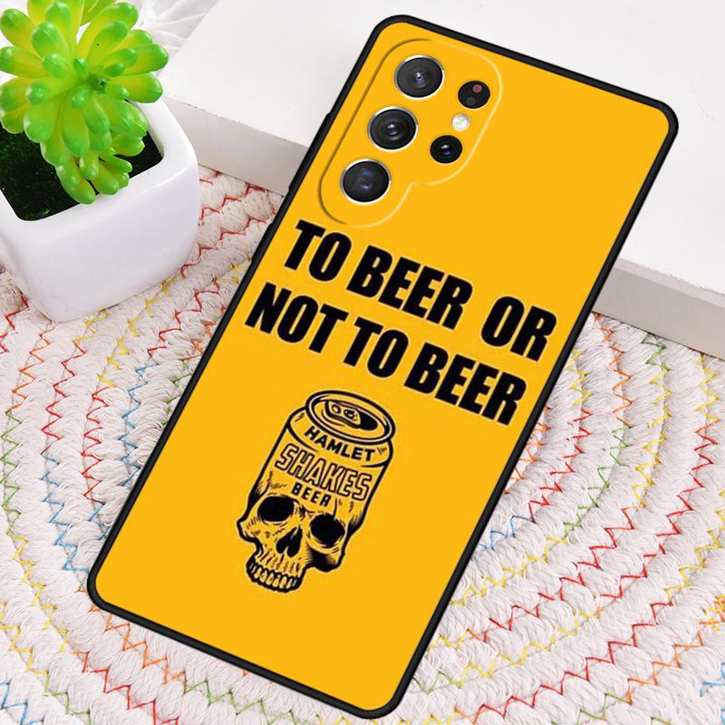 Beer Alcohol print Phone Case for Samsung Galaxy note 10 pro S26 Ultra S23 S24 FE S25 S21 S22 PLUS shockproof Cove