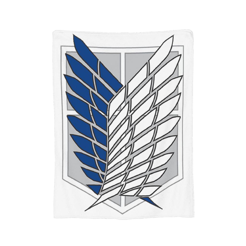 Shingeki no Kyojin Mikasa Ackerman Attack on Titan Blankets Flannel Spring/Autumn Portable Warm Throw Blanket for Sofa Rug Piece