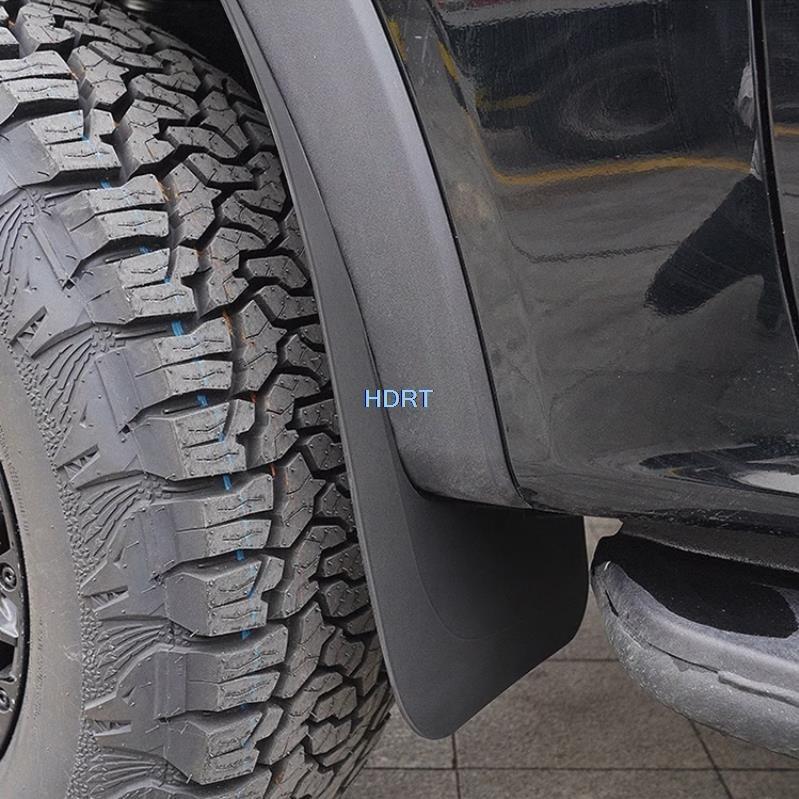 Car Styling Front Rear Mudguard Cover For Ford Ranger T9  + Fender Mud Guard Flap Splash Flap Plate Mudflapor Accessories